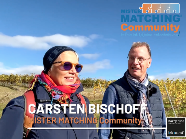 WalkTalk mit Carsten Bischoff beim Mister Matching Community Day